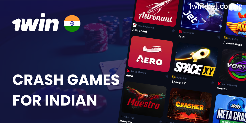 Crash Games for Indian Players in 1win