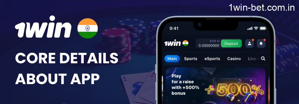 Main Details about 1win app