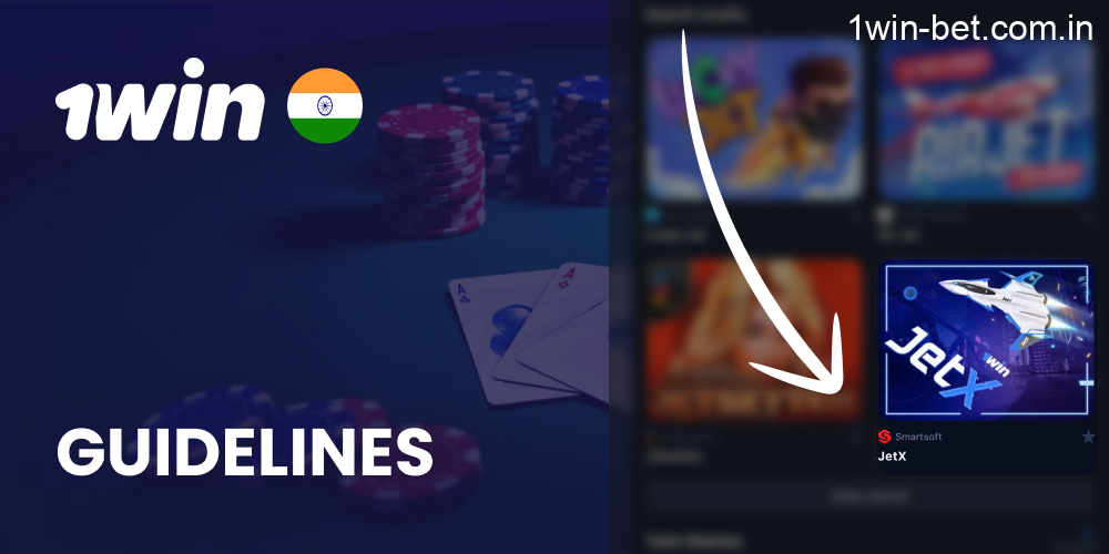 Guidelines to start Playing JetX in 1win India