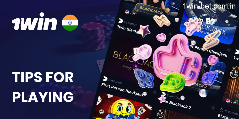 Recommendations for Playing 1win Blackjack